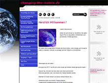 Tablet Screenshot of changing-the-matrix.de